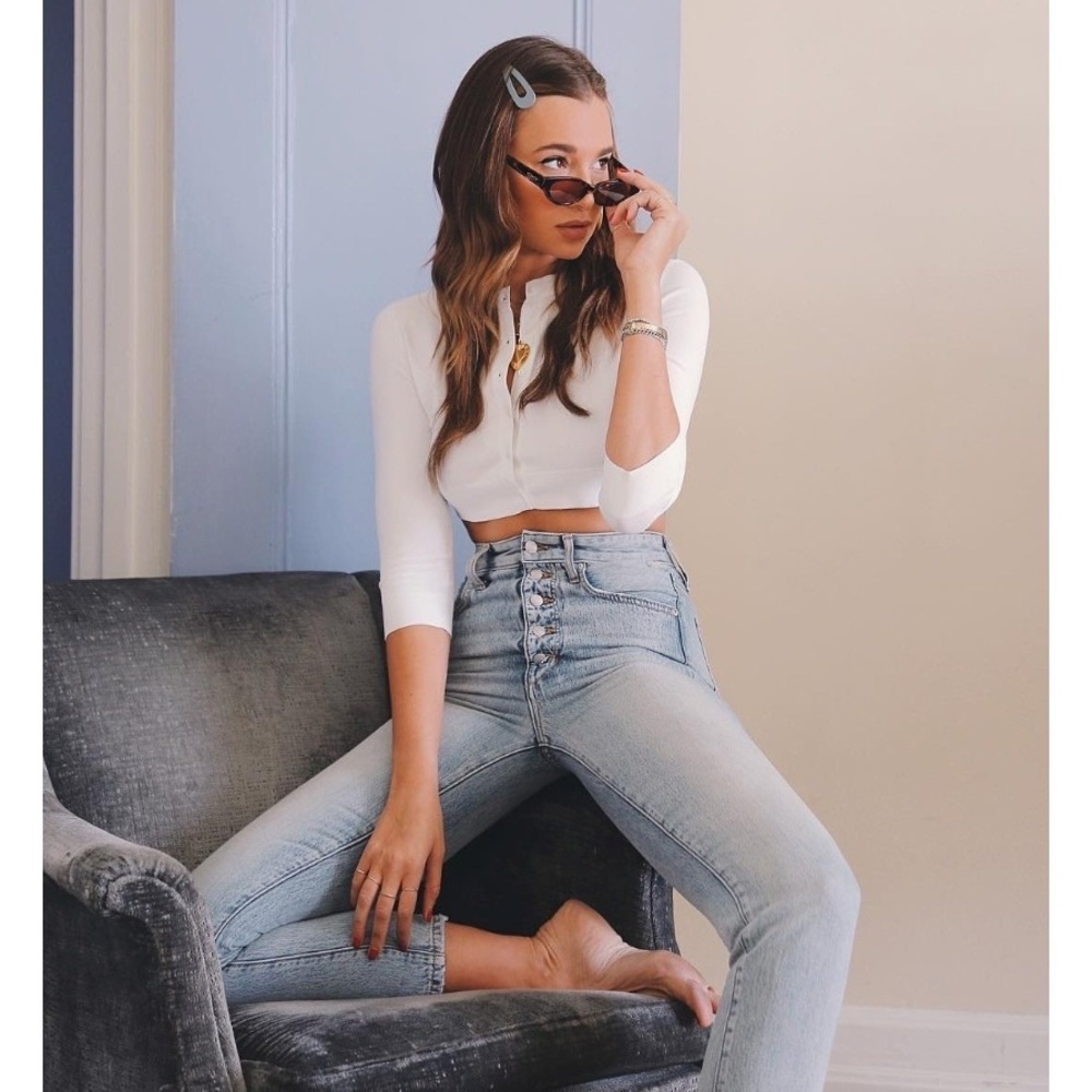 NWT Joe's Jeans x We Wore What Danielle High Rise - Picture 3 of 7